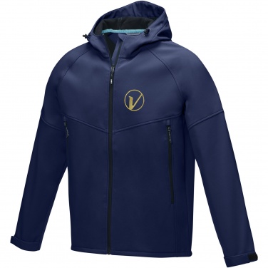 Logotrade mainostuotet kuva: Coltan-softshell-takki miehille, GRS-kierrätetty